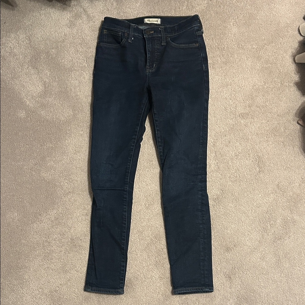 Madewell 9” Mid Rise Skinny Jeans